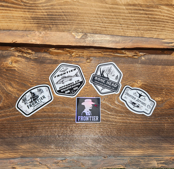Frontier Assorted Sticker Pack